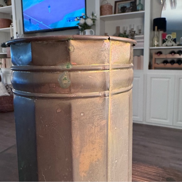 Vintage Brass Vase - Picture 2 of 7